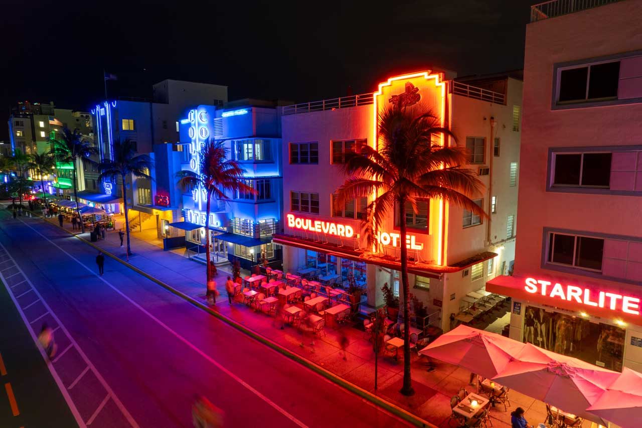 Aerial Miami photography